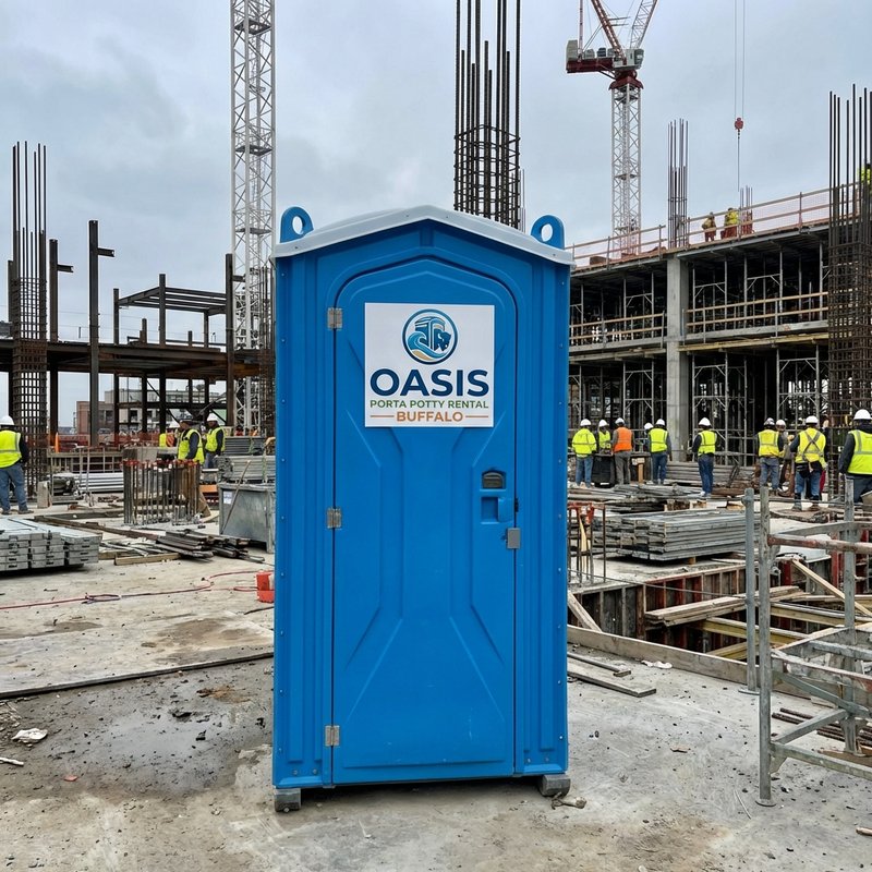 Construction High Rise Porta Potty Buffalo NY